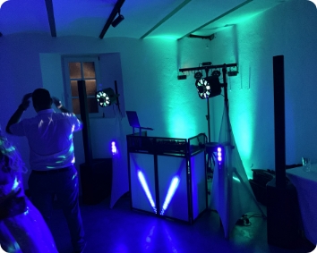 Hochzeitsfeier mit DJ Robin Hirte