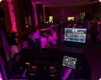 Hochzeitsfeier mit DJ Robin Hirte